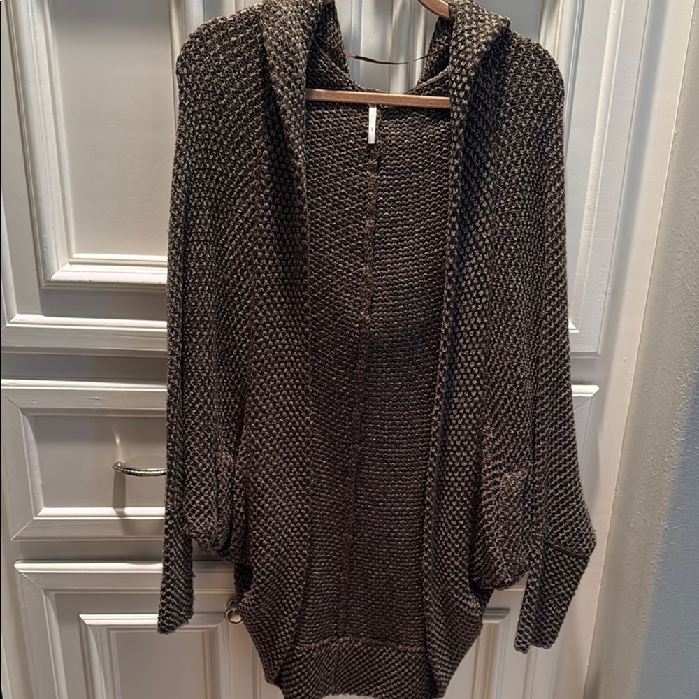 Cozy Brown Knit Women's Sweater